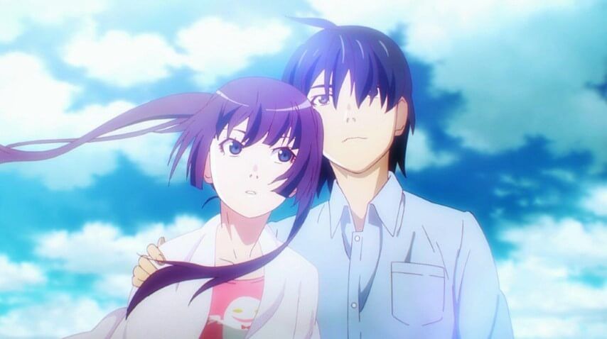 Senjougahara e Araragi