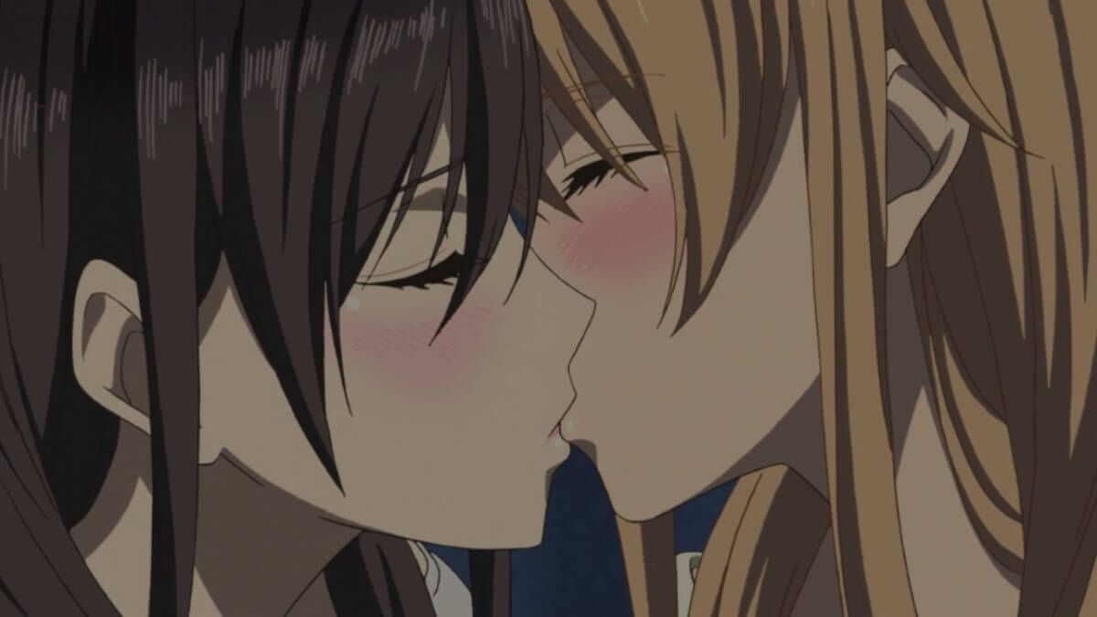 anime beijo, Ao luar!!!!!!!!!!!!, Drikaa